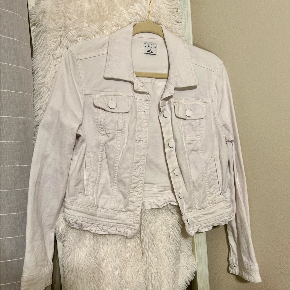 White ELLE jacket